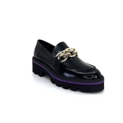 Masculin|Bijoux<JHay Mocassins 1126 Cuir Noir