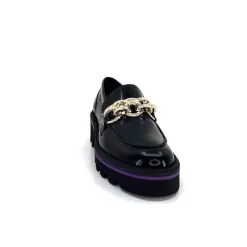 Masculin|Bijoux<JHay Mocassins 1126 Cuir Noir