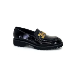 Masculin|Mocassins<JHay Mocassins 1155 Cuir Noir