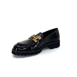 Masculin|Mocassins<JHay Mocassins 1155 Cuir Noir