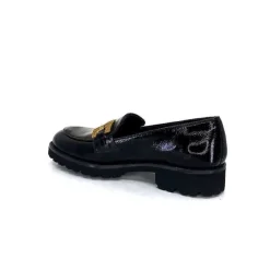 Masculin|Mocassins<JHay Mocassins 1155 Cuir Noir