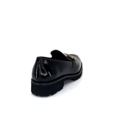 Masculin|Mocassins<JHay Mocassins 1155 Cuir Noir
