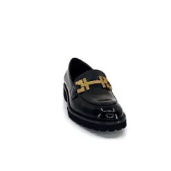 Masculin|Mocassins<JHay Mocassins 1155 Cuir Noir