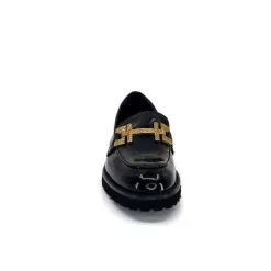 Masculin|Mocassins<JHay Mocassins 1155 Cuir Noir