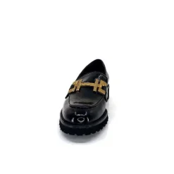 Masculin|Mocassins<JHay Mocassins 1155 Cuir Noir