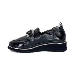 Sport Chic|Elégant<XSA Mocassins Léger 9921 Cuir Vernis Noir