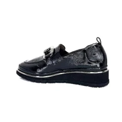 Sport Chic|Elégant<XSA Mocassins Léger 9921 Cuir Vernis Noir