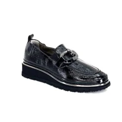 Sport Chic|Elégant<XSA Mocassins Léger 9921 Cuir Vernis Noir