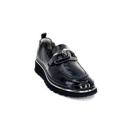 Sport Chic|Elégant<XSA Mocassins Léger 9921 Cuir Vernis Noir