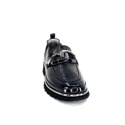 Sport Chic|Elégant<XSA Mocassins Léger 9921 Cuir Vernis Noir
