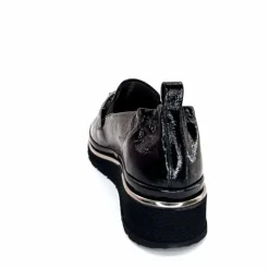 Elégant|Mocassins<XSA Mocassins Léger 9922 Cuir Vernis Noir