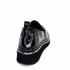 Elégant|Mocassins<XSA Mocassins Léger 9922 Cuir Vernis Noir