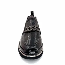 Elégant|Mocassins<XSA Mocassins Léger 9922 Cuir Vernis Noir