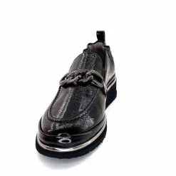 Elégant|Mocassins<XSA Mocassins Léger 9922 Cuir Vernis Noir