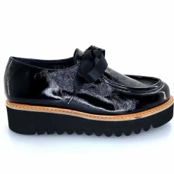 Masculin|Mocassins<Myma Mocassins 8065/00 Cuir Vernis Fripé Noir