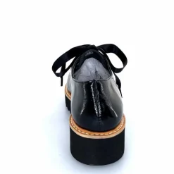 Masculin|Mocassins<Myma Mocassins 8065/00 Cuir Vernis Fripé Noir