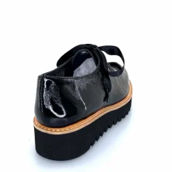 Masculin|Mocassins<Myma Mocassins 8065/00 Cuir Vernis Fripé Noir