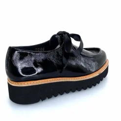 Masculin|Mocassins<Myma Mocassins 8065/00 Cuir Vernis Fripé Noir