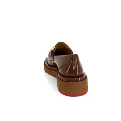 Elégant|Mocassins<Pertini Mocassins 32415 D1 Cuir Glacé Marron
