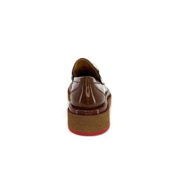Elégant|Mocassins<Pertini Mocassins 32415 D1 Cuir Glacé Marron