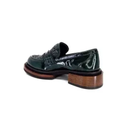 Elégant|Mocassins<Pertini Mocassins 32416 D8 Cuir Vernis Vert