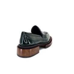 Elégant|Mocassins<Pertini Mocassins 32416 D8 Cuir Vernis Vert