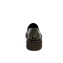 Elégant|Mocassins<Pertini Mocassins 32420 D4 Cuir Glacé Kaki
