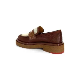 Mocassins<Pertini Mocassins 32416 D10 Cuir Marron