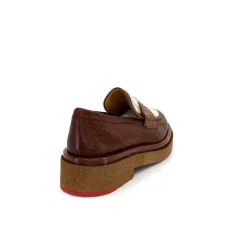 Mocassins<Pertini Mocassins 32416 D10 Cuir Marron