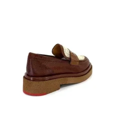 Mocassins<Pertini Mocassins 32416 D10 Cuir Marron