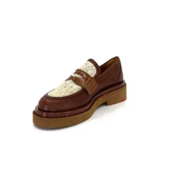 Mocassins<Pertini Mocassins 32416 D10 Cuir Marron