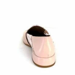 Elégant|Mocassins<Philippe Morvan Mocassins 5030 Pm01 Cuir & Textile Rose