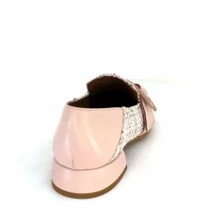 Elégant|Mocassins<Philippe Morvan Mocassins 5030 Pm01 Cuir & Textile Rose