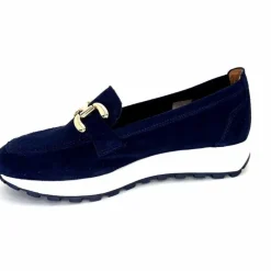Sport Chic|Mocassins<Ivoire0209b Mocassins Plateforme Ivoire 12875 Daim Bleu Marine