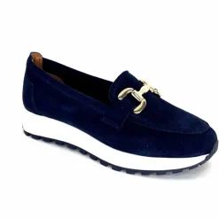 Sport Chic|Mocassins<Ivoire0209b Mocassins Plateforme Ivoire 12875 Daim Bleu Marine