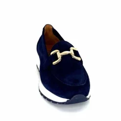 Sport Chic|Mocassins<Ivoire0209b Mocassins Plateforme Ivoire 12875 Daim Bleu Marine