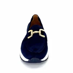 Sport Chic|Mocassins<Ivoire0209b Mocassins Plateforme Ivoire 12875 Daim Bleu Marine