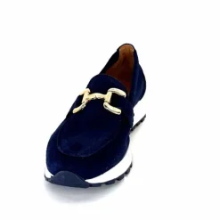 Sport Chic|Mocassins<Ivoire0209b Mocassins Plateforme Ivoire 12875 Daim Bleu Marine