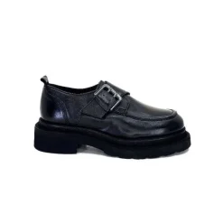 Masculin|Mocassins<398-ivoire Mocassins Plateforme Ivoire 3265-3315 Eva Cuir Noir