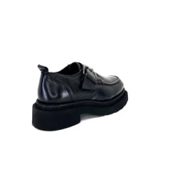 Masculin|Mocassins<398-ivoire Mocassins Plateforme Ivoire 3265-3315 Eva Cuir Noir