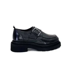 Masculin|Mocassins<398-ivoire Mocassins Plateforme Ivoire 3265-3315 Eva Cuir Noir