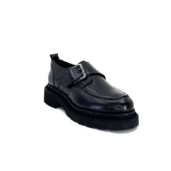 Masculin|Mocassins<398-ivoire Mocassins Plateforme Ivoire 3265-3315 Eva Cuir Noir