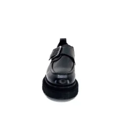 Masculin|Mocassins<398-ivoire Mocassins Plateforme Ivoire 3265-3315 Eva Cuir Noir