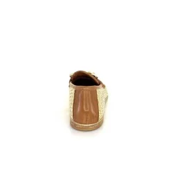Masculin|Mocassins<AS 98 MocassinsB77101-101 Cuir Raffia Doré Marron