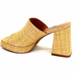 Vacances|Compensées & Plateformes<bibi lou - navima Mules à Talon Bibi Lou 621 Natural