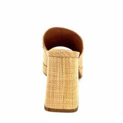 Vacances|Compensées & Plateformes<bibi lou - navima Mules à Talon Bibi Lou 621 Natural