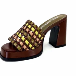 Talon|Féminin<noa harmon Mules à Talon 9711 M06 Multi Marron