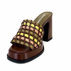 Talon|Féminin<noa harmon Mules à Talon 9711 M06 Multi Marron