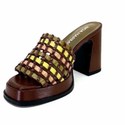 Talon|Féminin<noa harmon Mules à Talon 9711 M06 Multi Marron