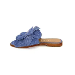 Vacances|Mules<Ivoire0467a Mules Fiorina S189714 Textile Denim Bleu